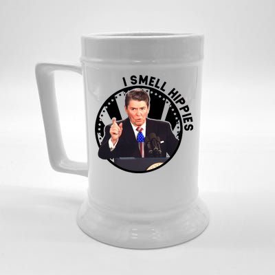 I Smell Hippies Reagan  Beer Stein