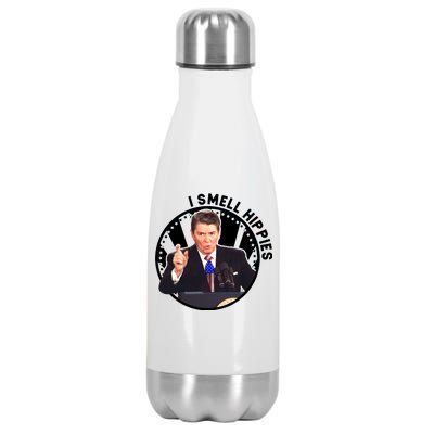 I Smell Hippies Reagan  Stainless Steel Insulated Water Bottle