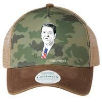 I Smell Hippies Ronald Reagan Legacy Tie Dye Trucker Hat