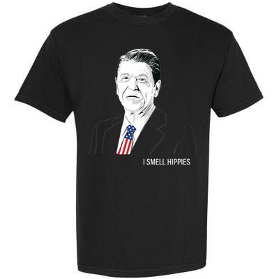 I Smell Hippies Ronald Reagan Garment-Dyed Heavyweight T-Shirt