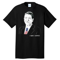 I Smell Hippies Ronald Reagan Tall T-Shirt