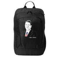 I Smell Hippies Ronald Reagan City Backpack