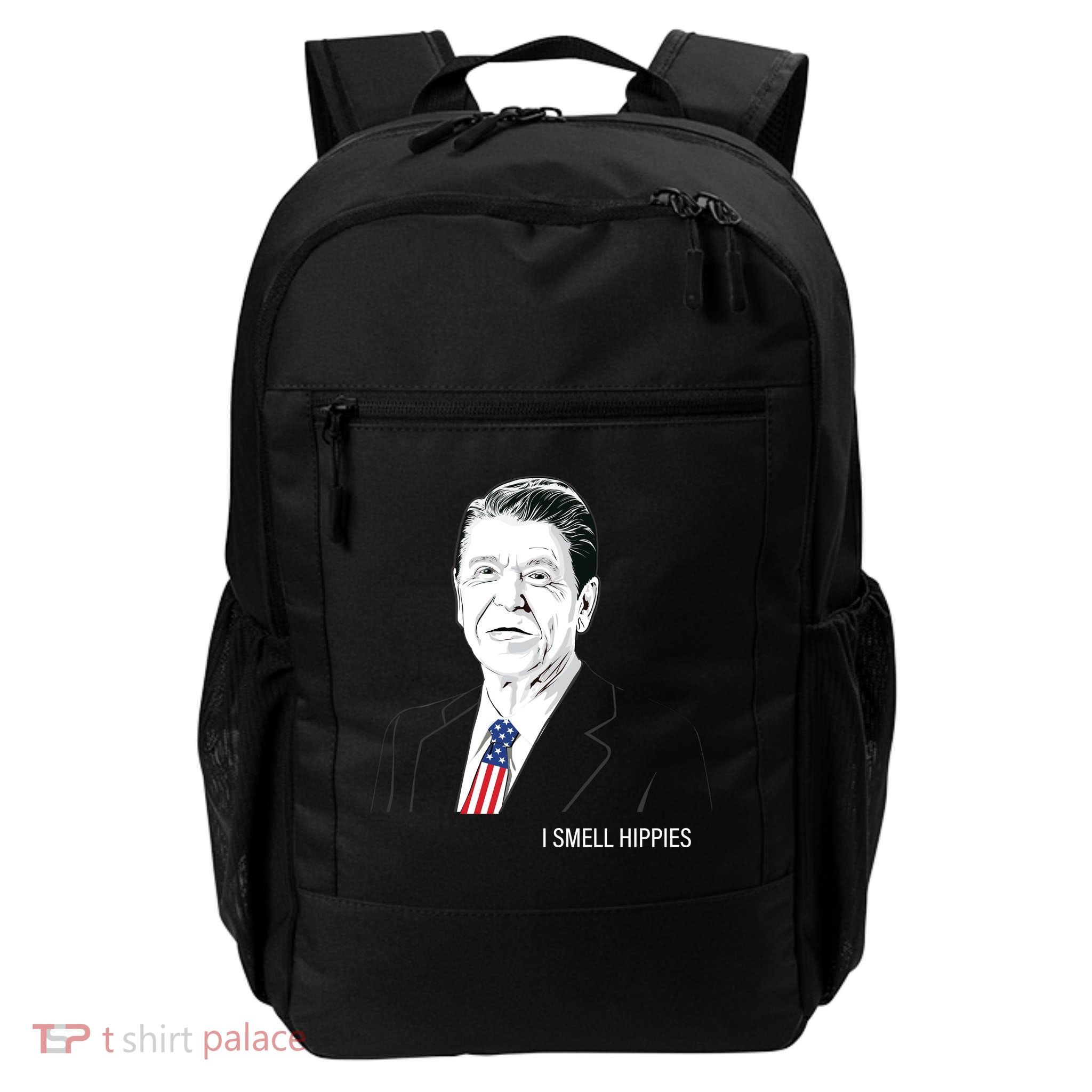 I Smell Hippies Ronald Reagan Daily Commute Backpack