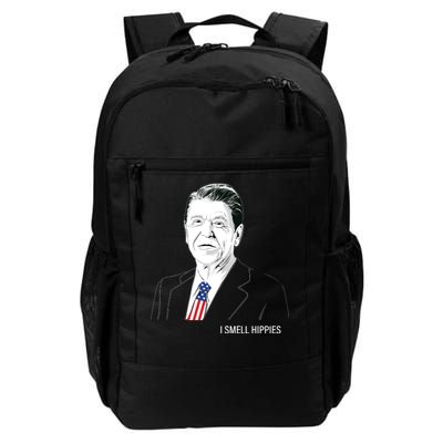 I Smell Hippies Ronald Reagan Daily Commute Backpack