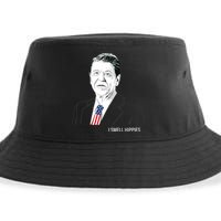 I Smell Hippies Ronald Reagan Sustainable Bucket Hat