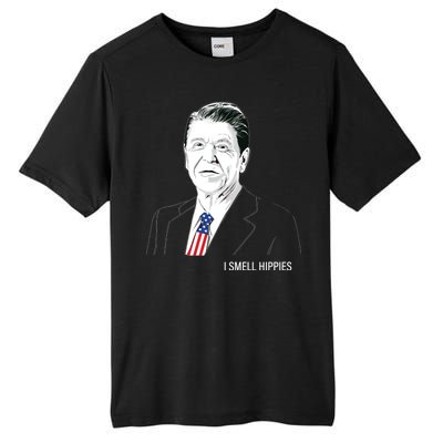 I Smell Hippies Ronald Reagan Tall Fusion ChromaSoft Performance T-Shirt