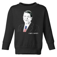 I Smell Hippies Ronald Reagan Toddler Sweatshirt