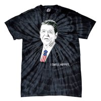 I Smell Hippies Ronald Reagan Tie-Dye T-Shirt