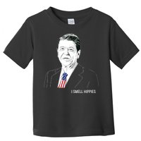 I Smell Hippies Ronald Reagan Toddler T-Shirt