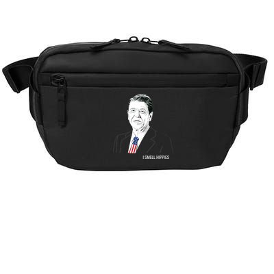 I Smell Hippies Ronald Reagan Crossbody Pack