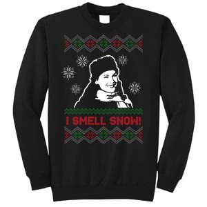 I Smell Snow Ugly Christmas Funny Sweatshirt