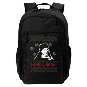 I Smell Snow Ugly Christmas Funny Daily Commute Backpack