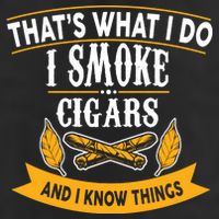 I Smoke Cigars And Know Thing Funny  Adult Drive Performance Visor