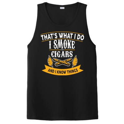 I Smoke Cigars And Know Thing Funny  PosiCharge Competitor Tank