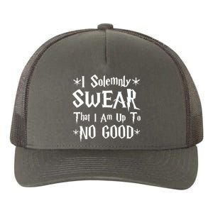 I Solemnly Swear That I Am Up To No Good Yupoong Adult 5-Panel Trucker Hat