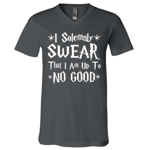 I Solemnly Swear That I Am Up To No Good V-Neck T-Shirt