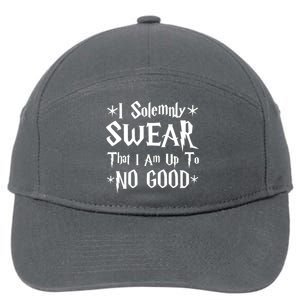 I Solemnly Swear That I Am Up To No Good 7-Panel Snapback Hat