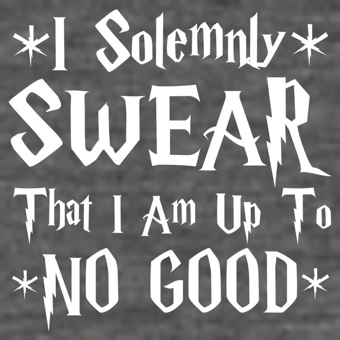 I Solemnly Swear That I Am Up To No Good Flatbill Hat