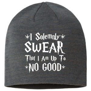 I Solemnly Swear That I Am Up To No Good Sustainable Beanie