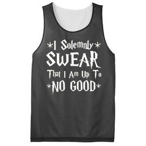 I Solemnly Swear That I Am Up To No Good Mesh Reversible Basketball Jersey Tank