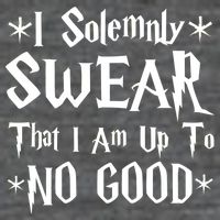 I Solemnly Swear That I Am Up To No Good Mousepad