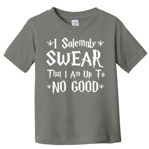 I Solemnly Swear That I Am Up To No Good Toddler T-Shirt