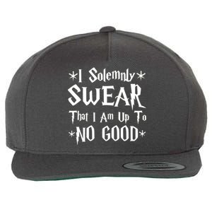 I Solemnly Swear That I Am Up To No Good Wool Snapback Cap