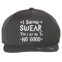 I Solemnly Swear That I Am Up To No Good Wool Snapback Cap
