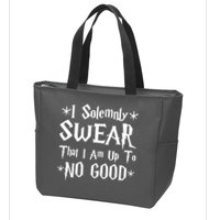 I Solemnly Swear That I Am Up To No Good Zip Tote Bag