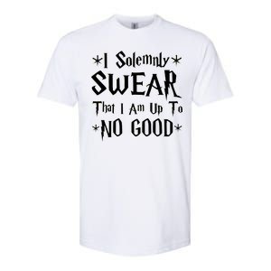 I Solemnly Swear That I Am Up To No Good Softstyle CVC T-Shirt