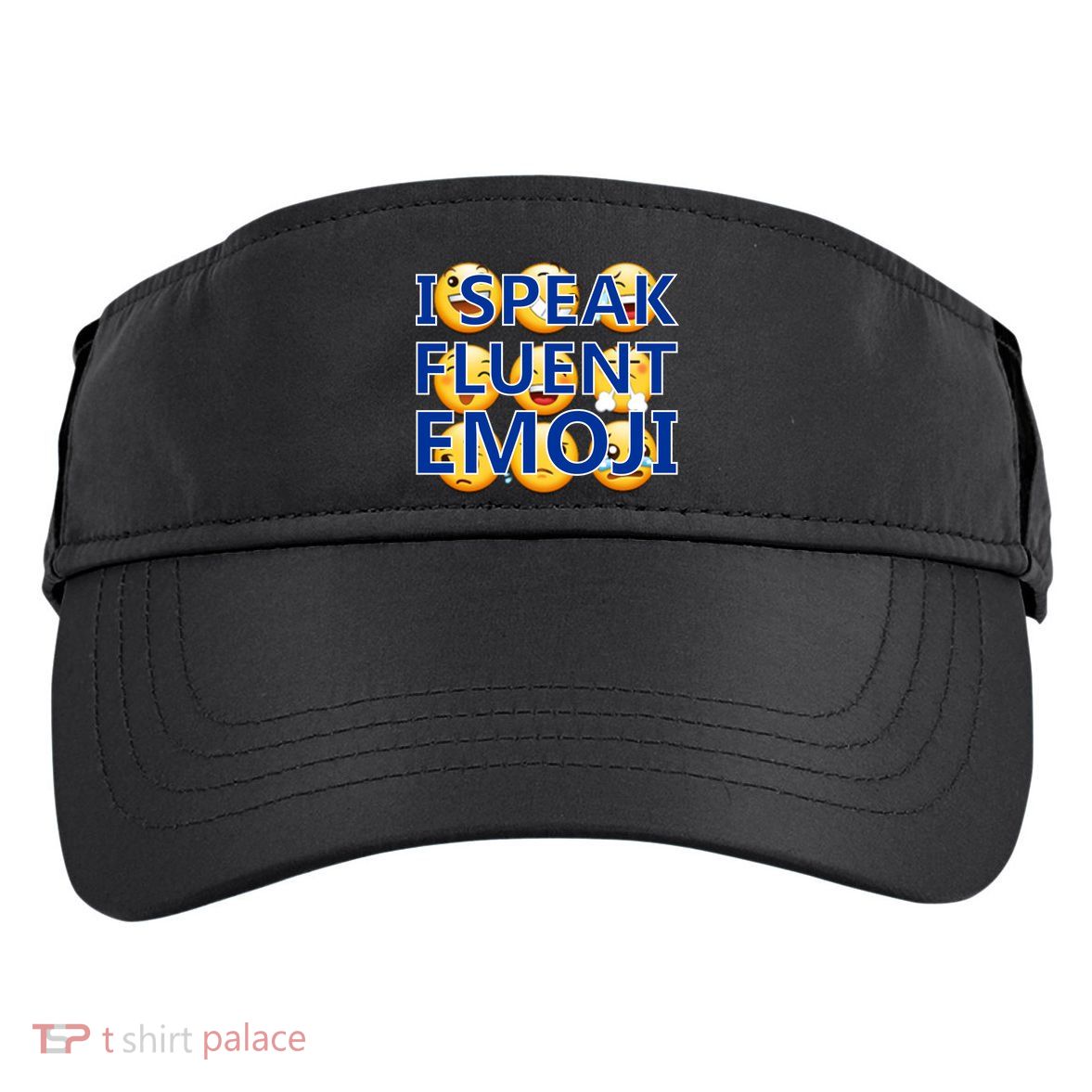 I Speak Fluent Emoji Adult Drive Performance Visor