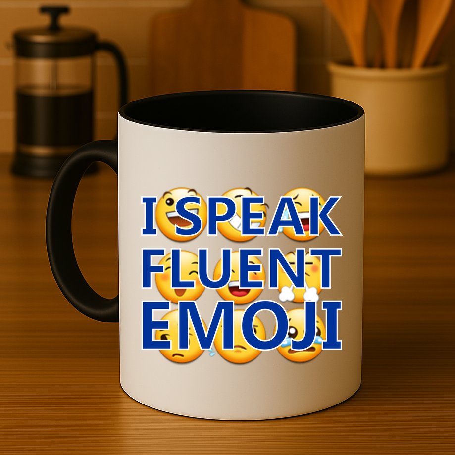 I Speak Fluent Emoji Mug