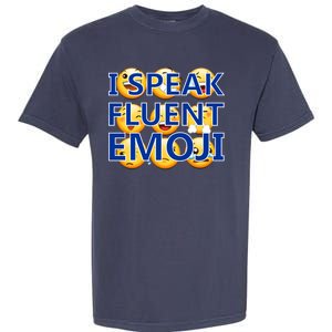 I Speak Fluent Emoji Garment-Dyed Heavyweight T-Shirt