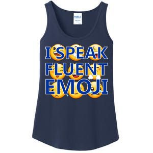 I Speak Fluent Emoji Ladies Essential Tank