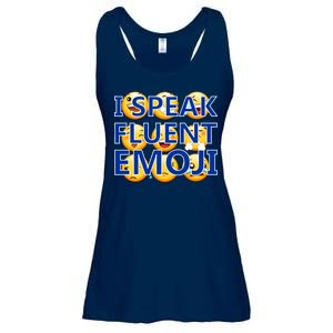 I Speak Fluent Emoji Ladies Essential Flowy Tank