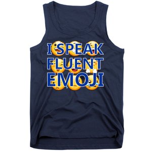 I Speak Fluent Emoji Tank Top