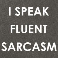 I Speak Fluent Sarcasm Cotton Canvas Backpack