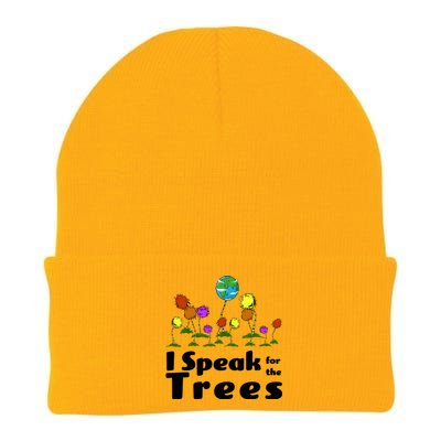 I Speak For The Trees Knit Cap Winter Beanie