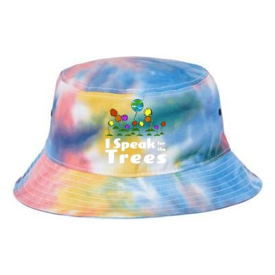 I Speak For The Trees Tie Dye Newport Bucket Hat