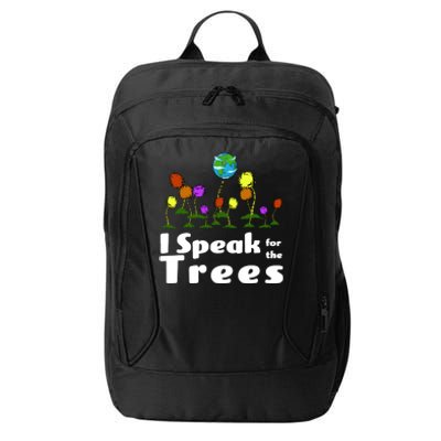 I Speak For The Trees City Backpack