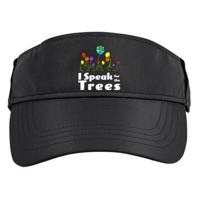 I Speak For The Trees Adult Drive Performance Visor