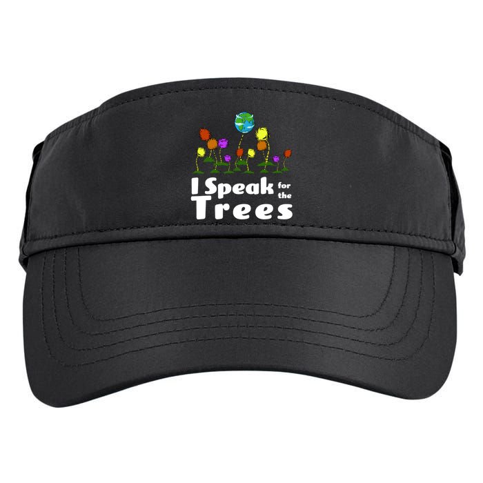 I Speak For The Trees Adult Drive Performance Visor