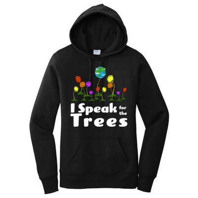 I Speak For The Trees Women's Pullover Hoodie