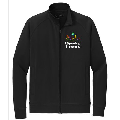 I Speak For The Trees Stretch Full-Zip Cadet Jacket