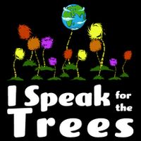 I Speak For The Trees Women's Crop Top Tee