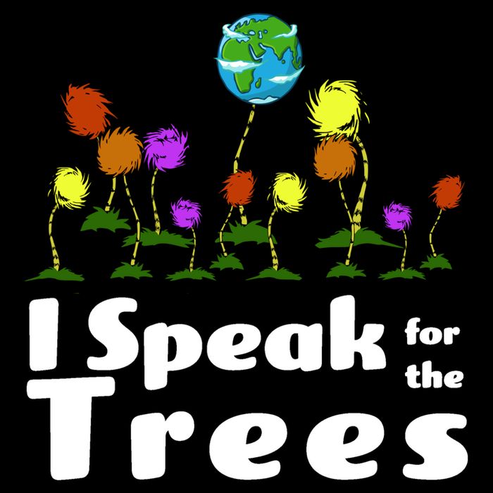 I Speak For The Trees Women's Crop Top Tee