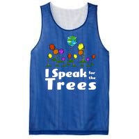 I Speak For The Trees Mesh Reversible Basketball Jersey Tank