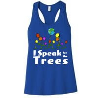 I Speak For The Trees Women's Racerback Tank