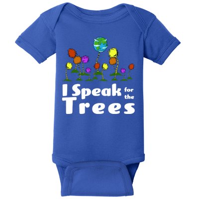 I Speak For The Trees Baby Bodysuit