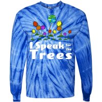 I Speak For The Trees Tie-Dye Long Sleeve Shirt